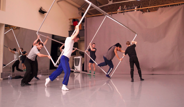 BalletBoyz in rehearsal for Them (c) George Piper