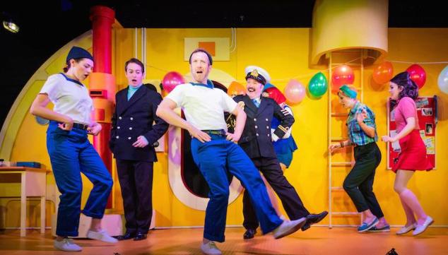 Dancing the hornpipe on H.M.S. Pinafore. Photo: Robert Workman