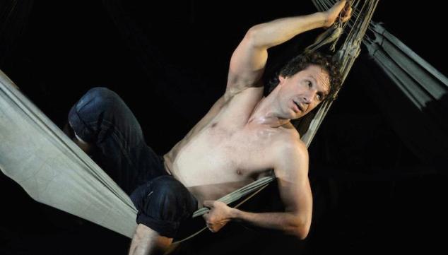 Jacques Imbrailo in the title role of Billy Budd at the Royal Opera House. Photo: Catherine Ashmore