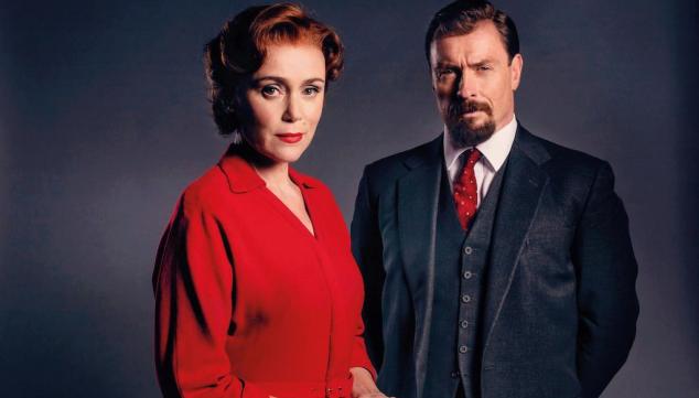 Keeley Hawes and Toby Stephens in Summer of Rockets, BBC Two