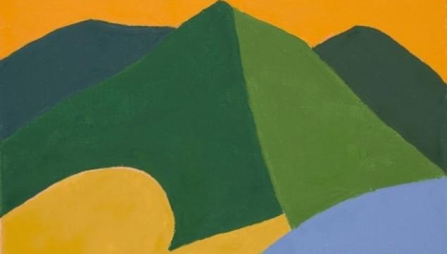 Etel Adnan, courtesy of White Cube