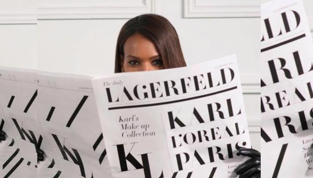 READ ALL ABOUT IT - NEW BEAUTY COLLAB WITH KARL 