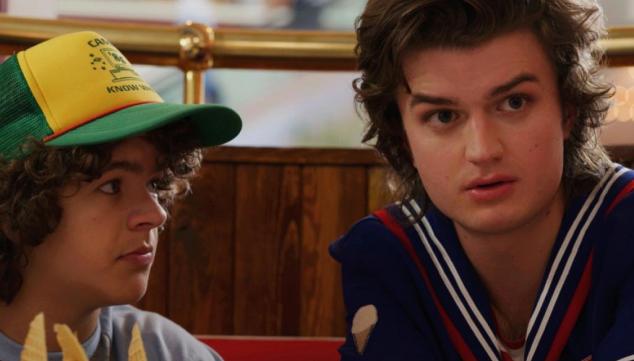 Gaten Matarazzo and Joe Keery in Stranger Things 3, Netflix