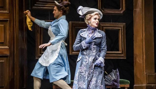 Miranda Richardson takes a non-singing role in La Fille du Régiment. Photo: Tristram Kenton