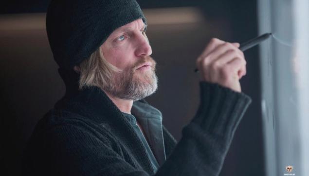 Woody Harelson in Mockingjay: Part 1.