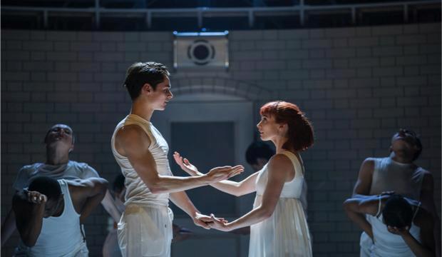 Matthew Bourne's Romeo and Juliet, Paris Fitzpatrick and Cordelia Braithwaite, photo Johan Persson