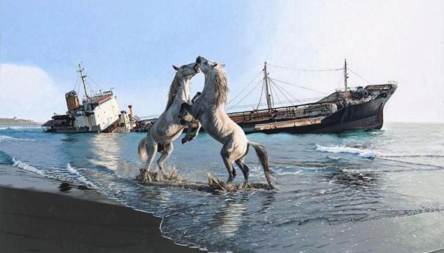 Josh Keyes, I'll Love You Till the End of the World. ThinkSpace