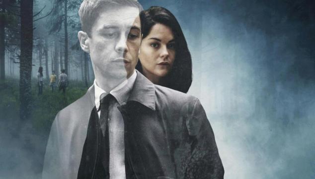 Killian Scott and Sarah Greene in Dublin Murders, BBC One