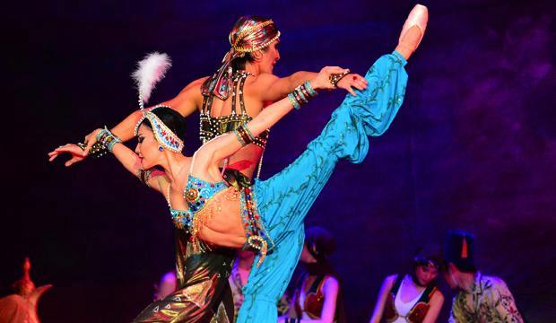 Abay Kazakh Sate Ballet Theatre, Scheherazade, Saule Rakhmedova and Farhad Biuriev