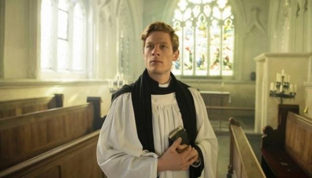 James Norton plays a crime-solving vicar in The Grantchester Mysteries