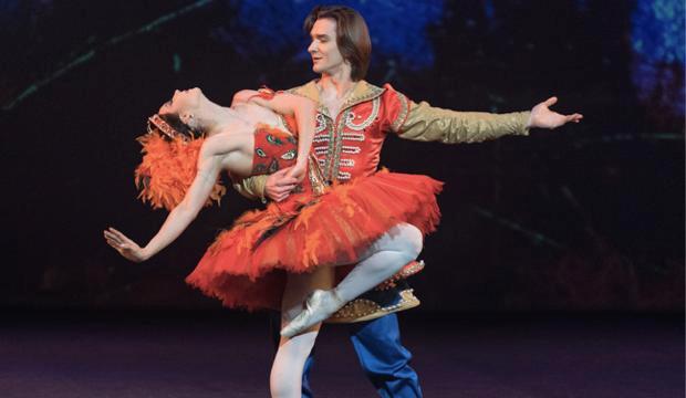 Maria Alexandrova & Vladislav Lantrov in The Firebird, photo Marc Haegamen