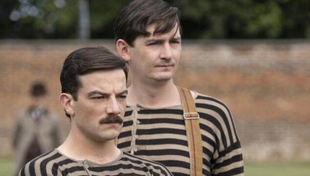 Kevin Guthrie and James Harkness in The English Game, Netflix