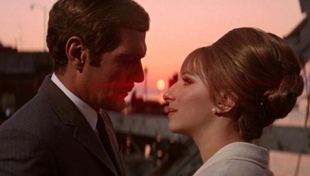 Omar Sharif and Barbra Streisand in Funny Girl (1968)