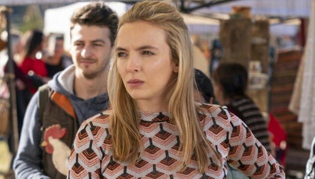 Jodie Comer in Killing Eve season 3, BBC iPlayer