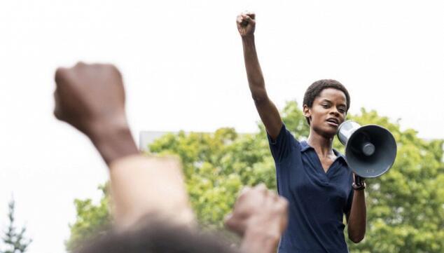 Letitia Wright in Mangrove, Small Axe. Photo: BBC