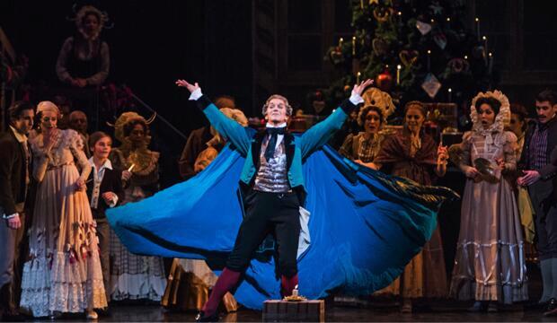 The Royal Ballet in The Nutcracker, Gary Avis as Dr Drosselmeyer ©ROH 2015 Photo; Tristram Kenton