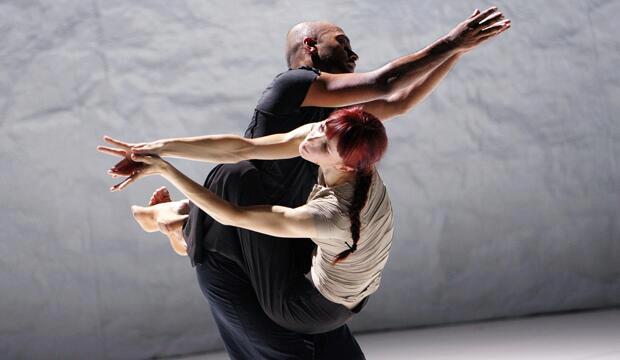 Akram Khan and Sylvie Guillem in Sacred Monsters. Photo: Tristram Kenton