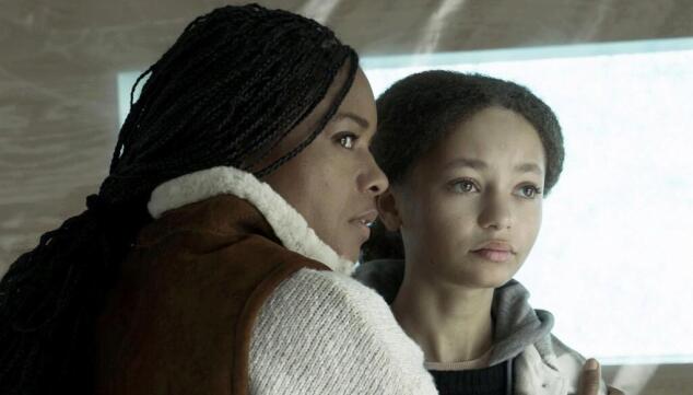 Naomie Harris and Nico Parker in The Third Day, Sky Atlantic (Photo: Sky)