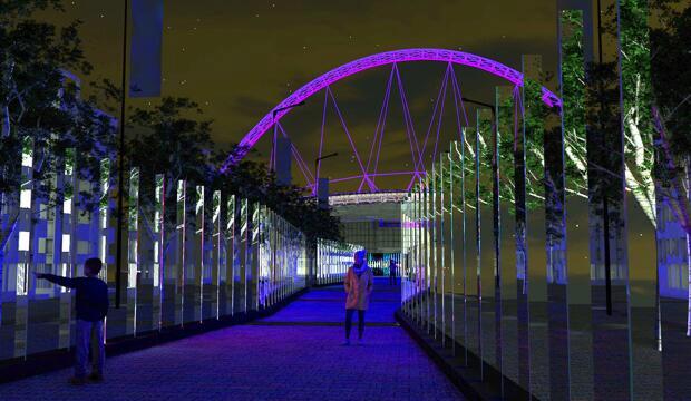 Wembley Park - Winterfest 2020 - Lights Festival Image