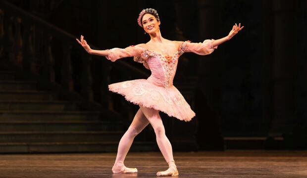 Fumi Kaneko as Princess Aurora in the RB's production of The Sleeping Beauty © ROH 2019 Photo Helen Maybanks