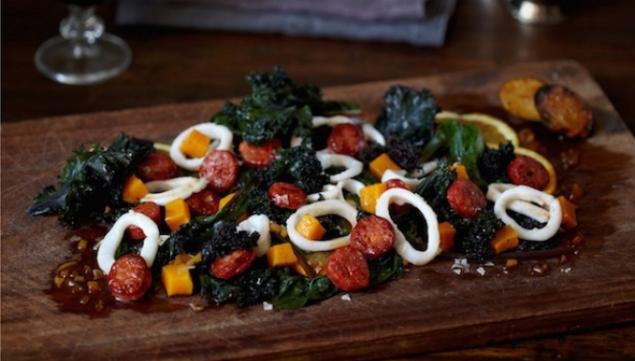 Caiger & Co. Swiss chard salad 