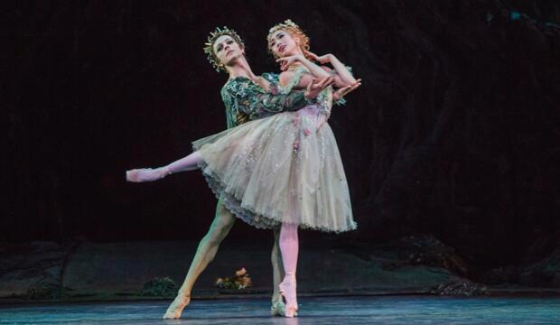 Steven McRae and Akane Takada in The Dream.  Photo: ROH Bill Cooper