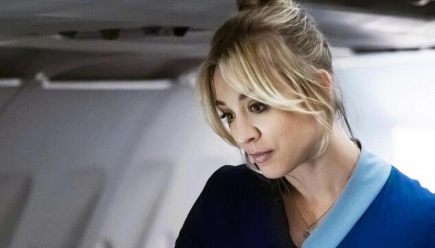 Kaley Cuoco in The Flight Attendant, Sky One (Photo: Sky)