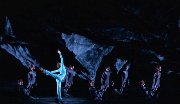 Edward Watson and Royal Ballet dancers in Inferno, The Dante Project. Photo: Cheryl Mann ROH