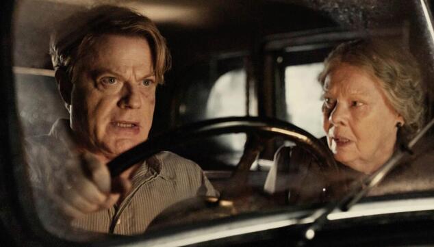 Eddie Izzard and Judi Dench in Six Minutes to Midnight, Sky Cinema (Photo: Reliance Entertainment/Sky)