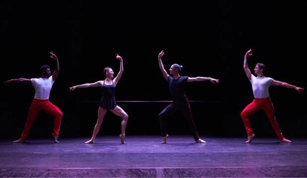 The Barre Project, William Forsythe and CLI Studio.  Photo: Geovanny Santillan