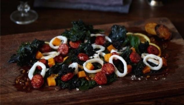 Swiss chard salad