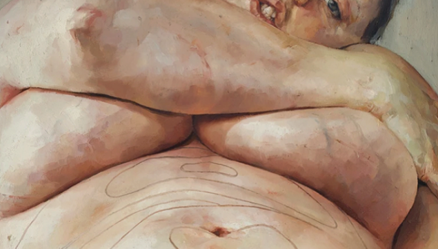 Jenny Saville, Sensastion, Royal Academy (1997)