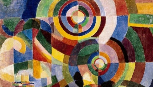 Sonia Delaunay, Prismes electriques 1914 © Pracusa 2013057 © CNAP