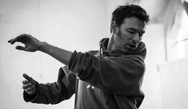 Mark Bruce in Rehearsal.  Photo: Nicole Guarino