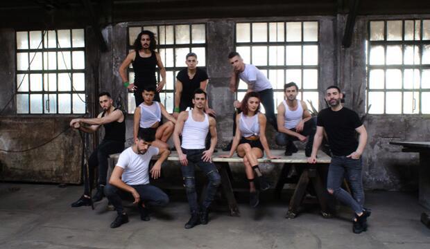 The cast of German Cornejo's Wild Tango.  Photo: Carlos Villamayor