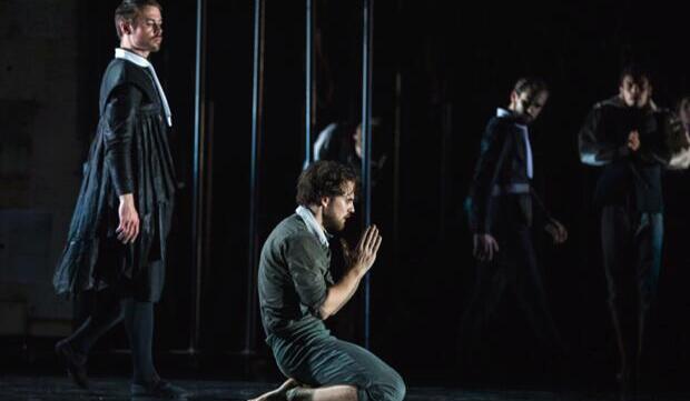 Nicholas Shoesmith as John Proctor in Scottish Ballet's The Crucible by Helen Pickett.  Photo: Jane Hobson