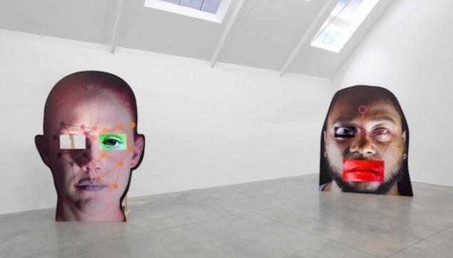 Tony Oursler: template/variant/friend/stranger 30 January – 7 March 2015 Lisson Gallery at 27 Bell Street, London Caption Installation view. Courtesy Lisson Gallery