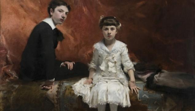 Copyright: Des Moines Art Center, Des Moines, Iowa  Édouard and Marie-Louise Pailleron by John Singer Sargent, 1881