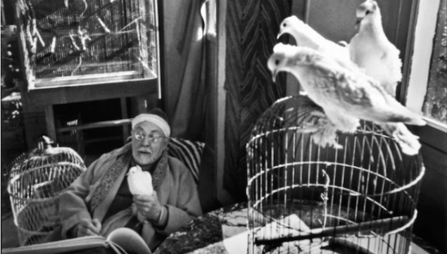 Henri Cartier-Bresson, Henri Matisse at his home, 'Le reve', Vence, France, 1944