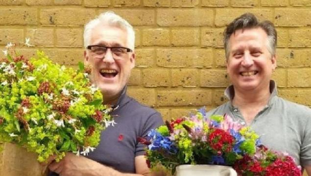 Stephen Wicks and Mark Welford, courtesy of Bloomsbury Flowers