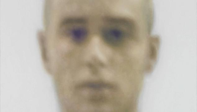 Y.Z. KAMI Man with Violet Eyes, 2013 - 2014, © Y. Z. Kami Courtesy Gagosian Gallery Photography by Robert McKeever