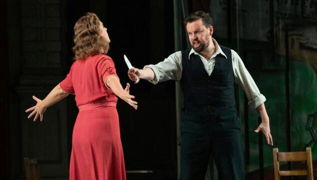 Alison Langer and David Butt Philip in Pagliacci at Opera Holland Park. Photo: Ali Wright