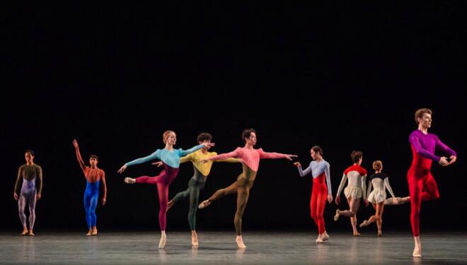 Artists of The Royal Ballet in Pam Tanowitz's Or Forevermore © 2024 ROH Tristram Kenton