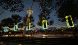 Southbank Winter Lights, Nathaniel Rackowe, Desire Lines