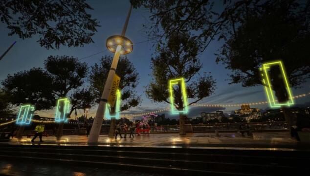 Southbank Winter Lights, Nathaniel Rackowe, Desire Lines