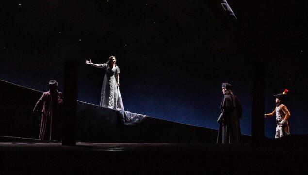 Natalya Romaniw as Tosca at the Royal Opera House. Photo: Clive Barda