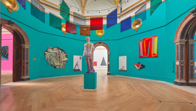 View of the Central Hall at Royal Academy London Summer Exhibition 2015, Photography John Bodkin, Dawkins Colour