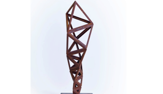 Conrad Shawcross artist, Paradigm Study (Structural), 2014