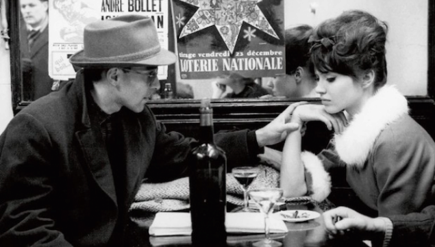 Raymond Cauchetier photography, Jean-Luc Godard and Anna Karina, Une Femme est une Femme, 1960, James Hyman Gallery photography show