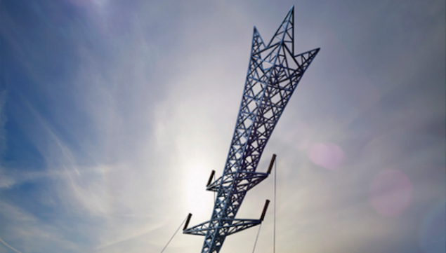 London Design Festival A Bullet from a Shooting Star, Alex Chinneck